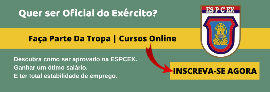 Curso Preparatório Online para Oficiais do Exército - ESPCEX