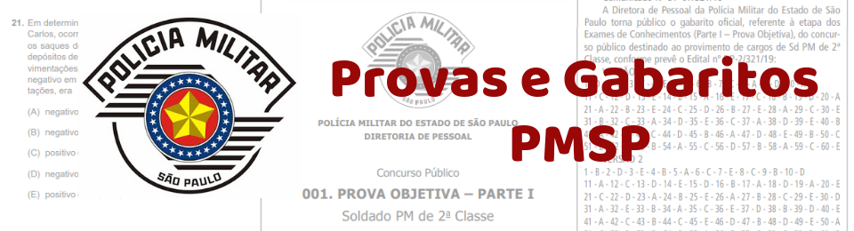 Provas Anteriores da PMSP