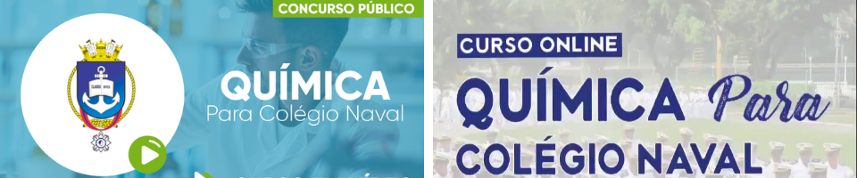 Curso online de Química para o Colégio Naval - CN