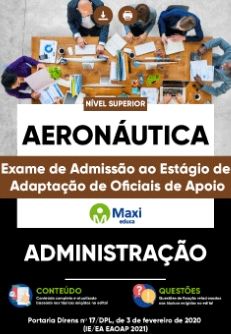 Apostila de Oficial da Aeronáutica - Administração