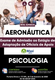 Apostila de Oficial de Apoio da Aeronáutica - Psicologia