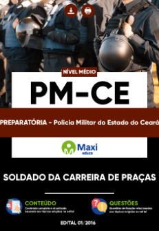Apostila e Curso Online da Polícia Militar do Ceará