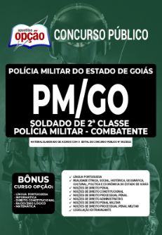 Apostila da Polícia Militar de Goiás