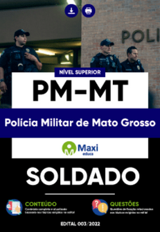 Apostila da Polícia Militar do Mato Grosso