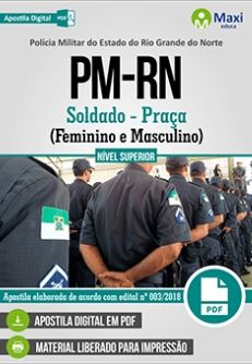 Apostila da Polícia Militar do Rio Grande do Norte