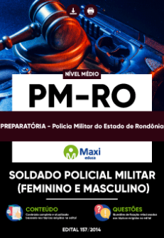 Apostila da Polícia Militar de Rondônia