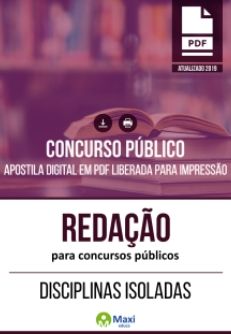 Apostila de Redação para Concurso